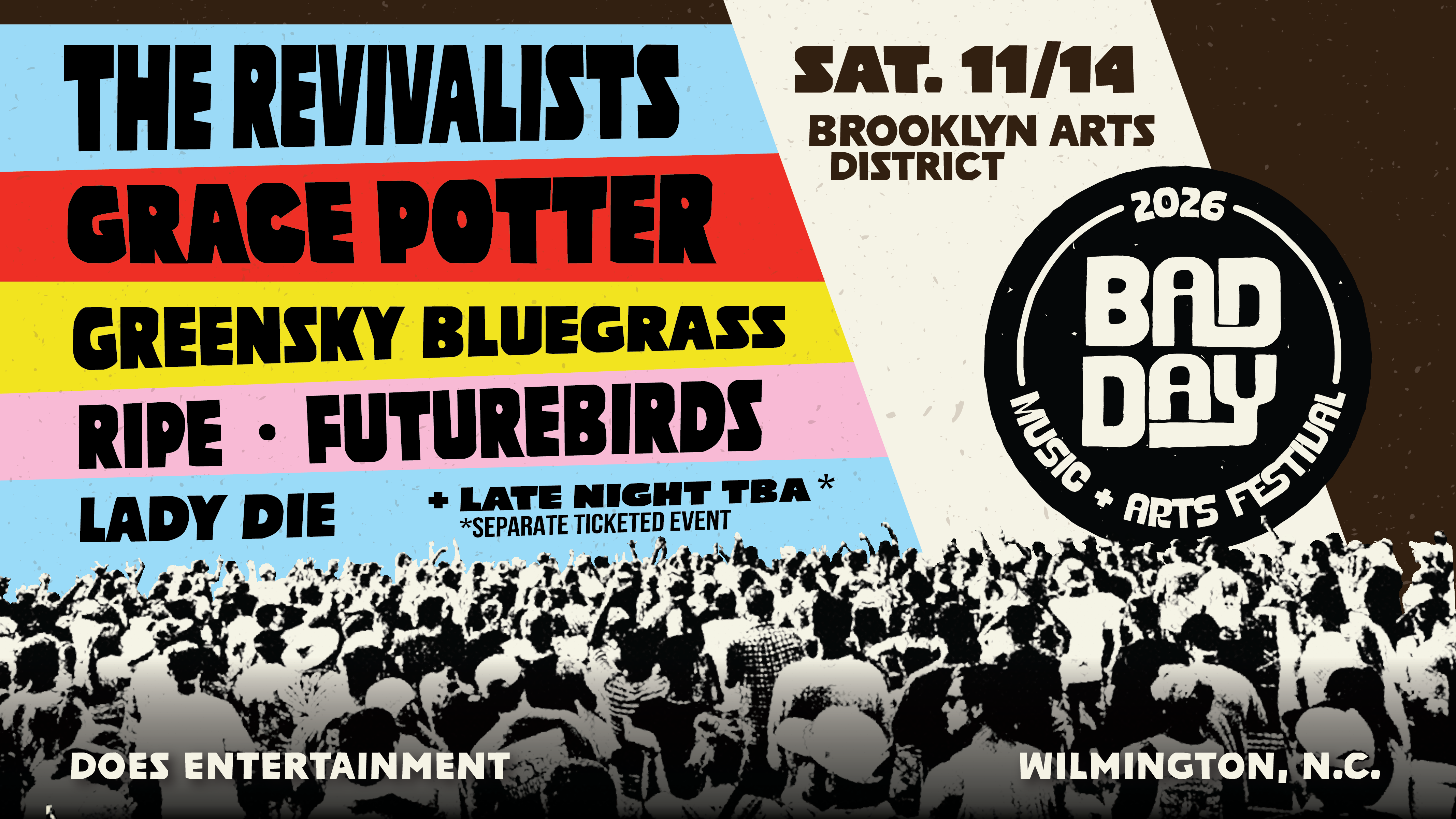 BAD Day Music & Arts Festival Tour Tickets