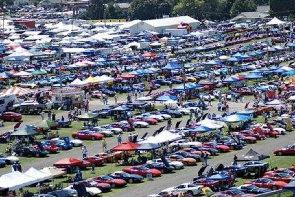 Corvettes at Carlisle