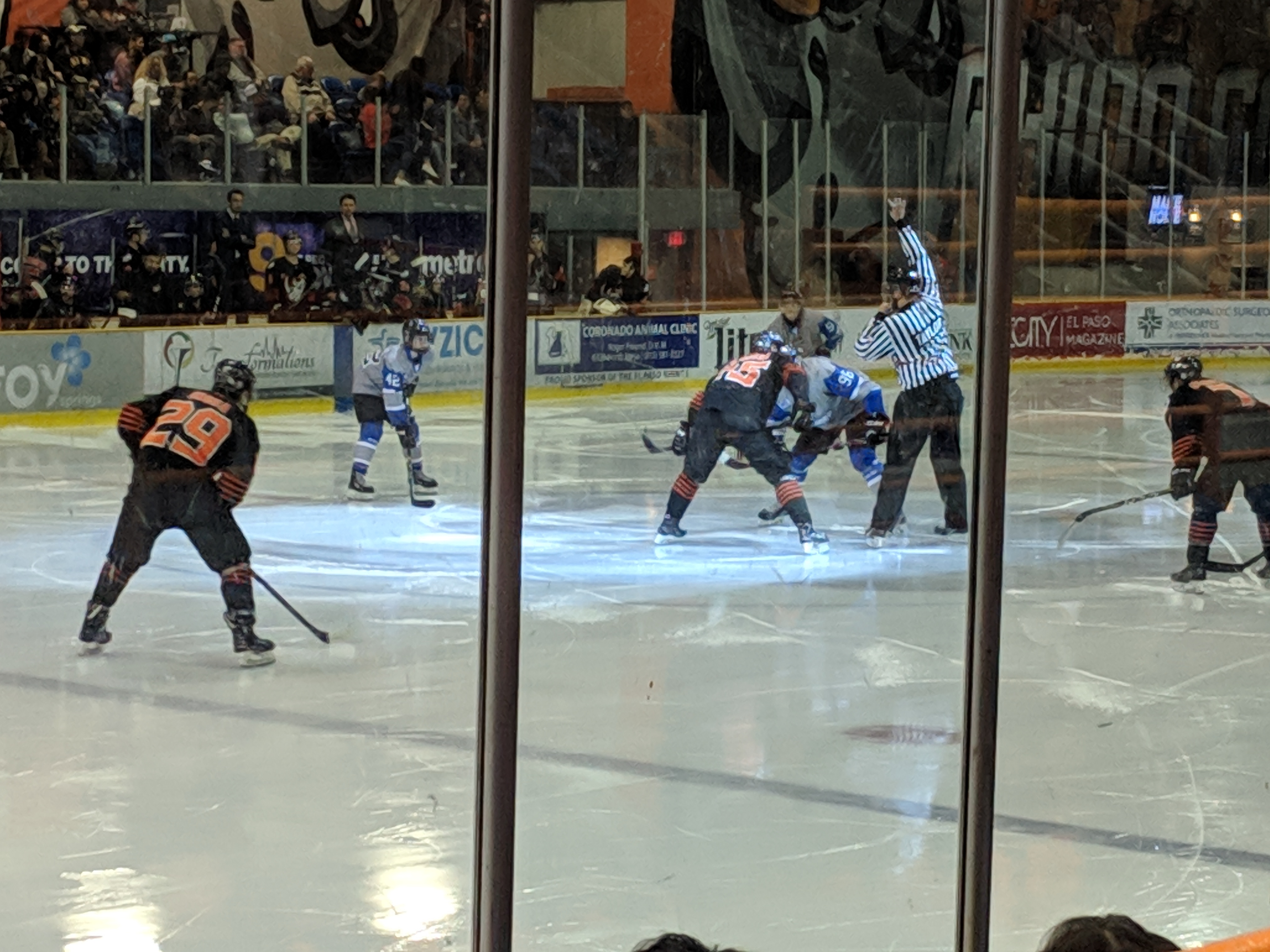 Corpus Christi IceRays vs. El Paso Rhinos