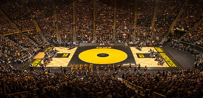 Northern Iowa Panthers Wrestling vs. Iowa Hawkeyes