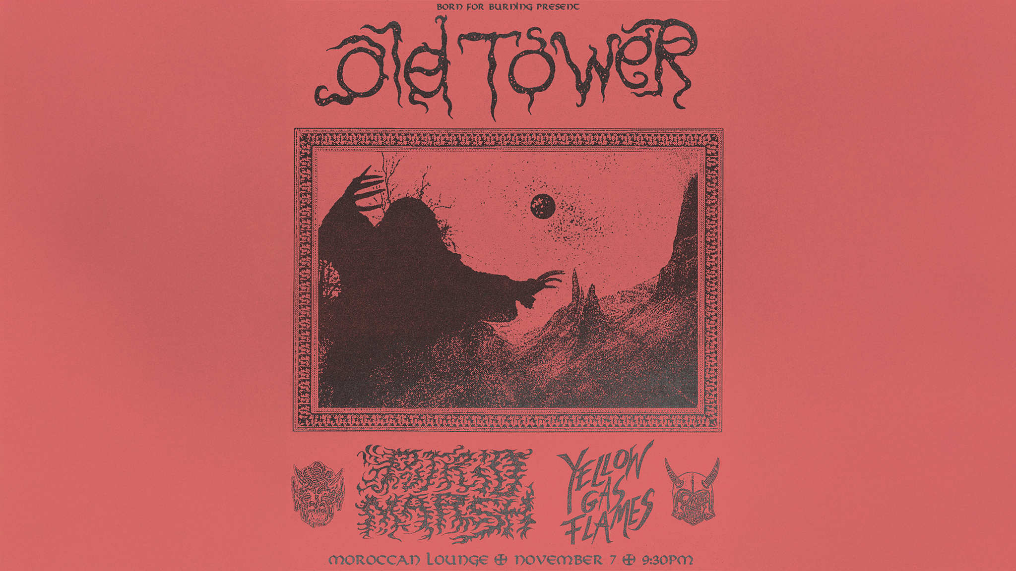 Old Tower, Putrid Marsh & Yellow Gas Flames