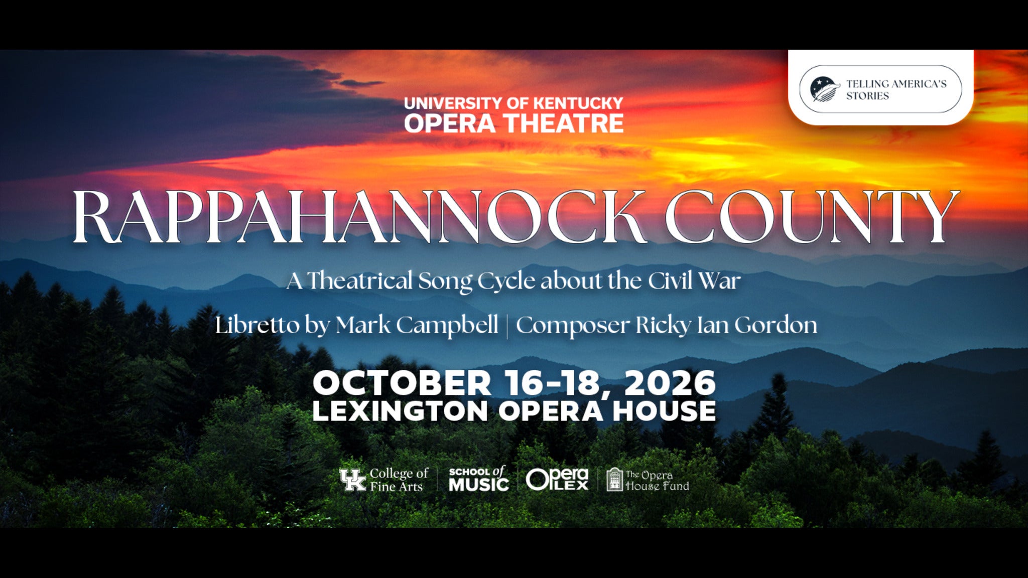 University of Kentucky Opera: Rappahannock County